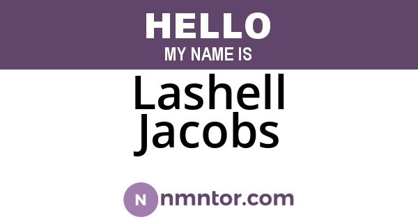 Lashell Jacobs