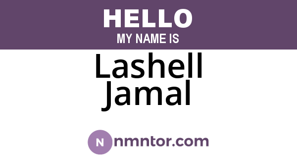 Lashell Jamal