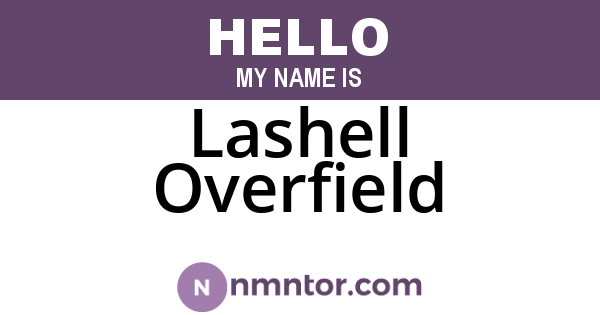 Lashell Overfield