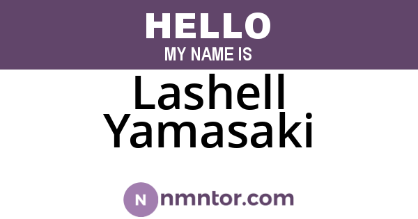 Lashell Yamasaki