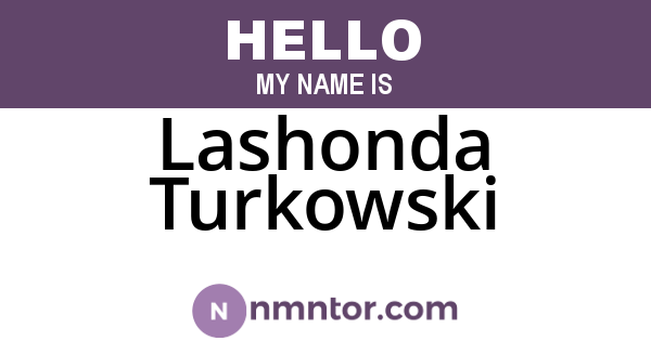Lashonda Turkowski