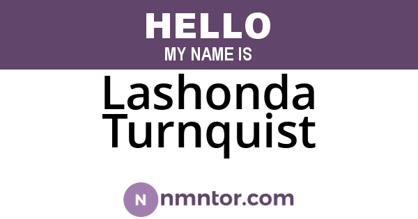 Lashonda Turnquist