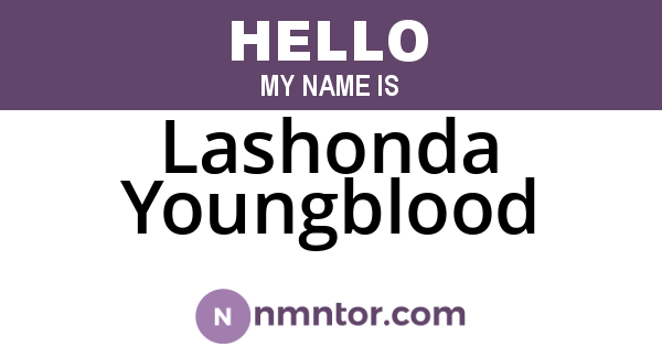Lashonda Youngblood