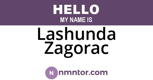 Lashunda Zagorac