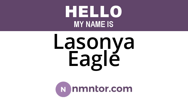 Lasonya Eagle