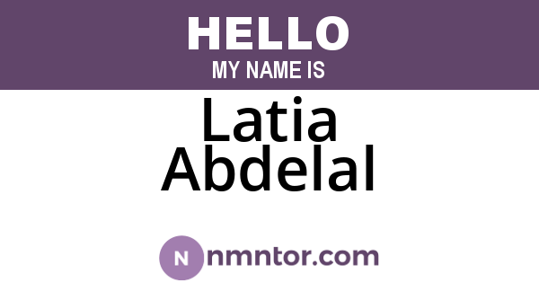 Latia Abdelal
