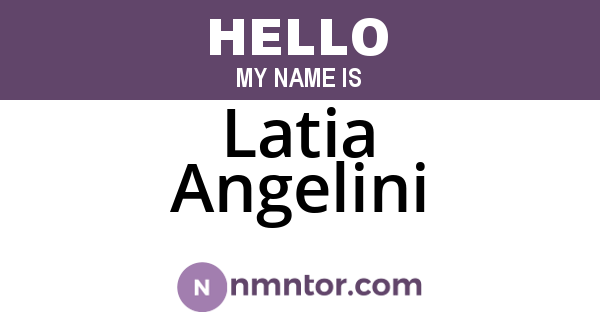 Latia Angelini