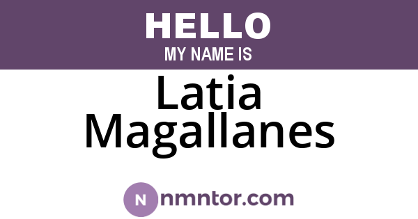 Latia Magallanes