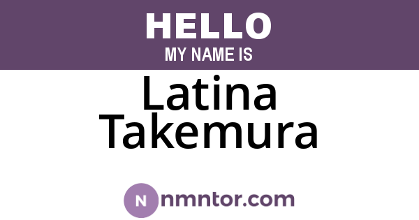 Latina Takemura