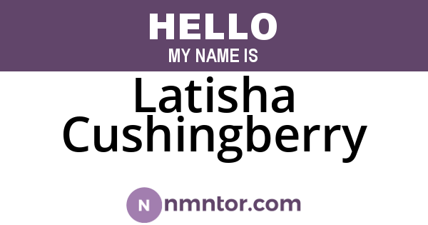 Latisha Cushingberry