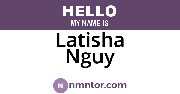 Latisha Nguy