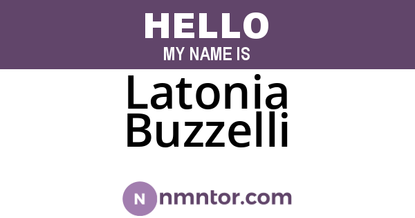 Latonia Buzzelli