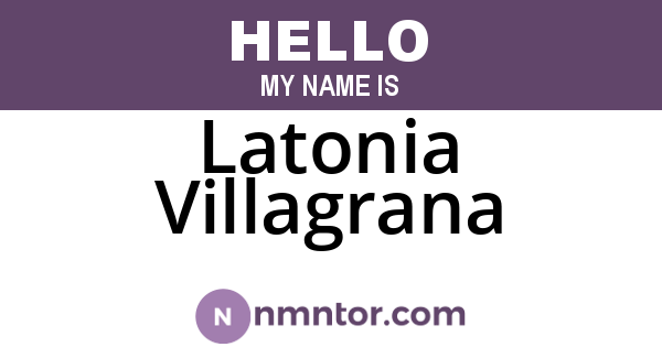 Latonia Villagrana
