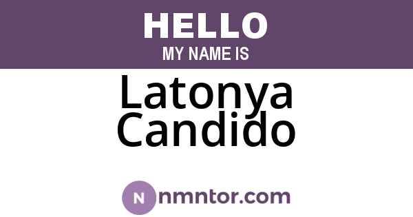 Latonya Candido