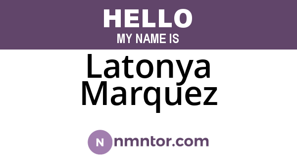 Latonya Marquez