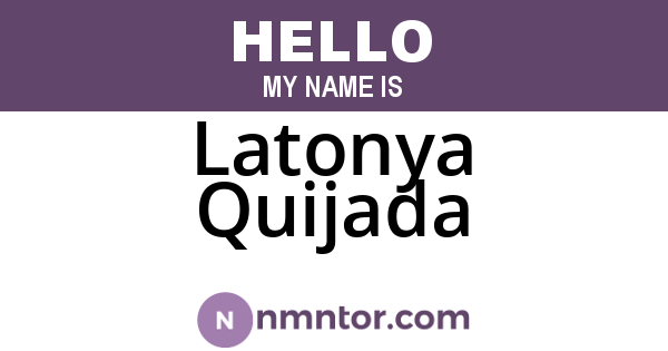 Latonya Quijada