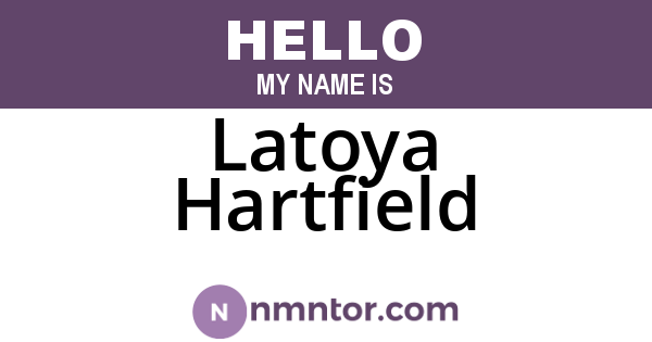Latoya Hartfield