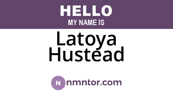 Latoya Hustead