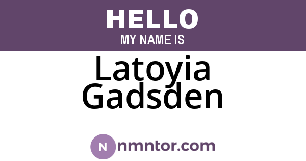 Latoyia Gadsden