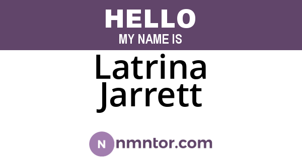 Latrina Jarrett