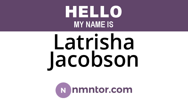 Latrisha Jacobson