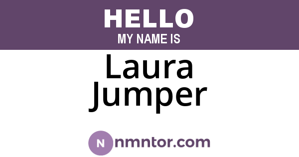 Laura Jumper