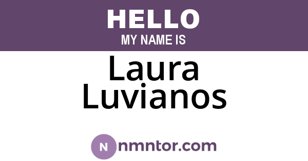 Laura Luvianos