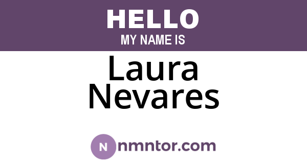 Laura Nevares