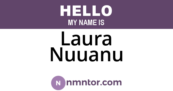 Laura Nuuanu