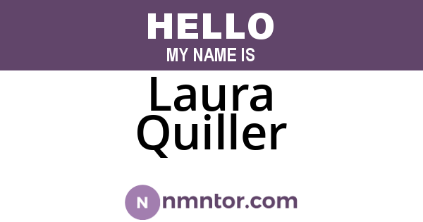 Laura Quiller