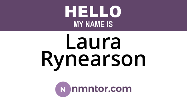 Laura Rynearson