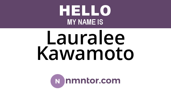 Lauralee Kawamoto