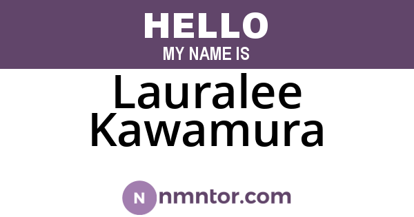 Lauralee Kawamura