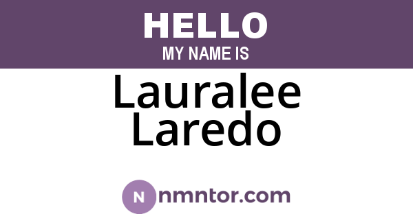 Lauralee Laredo