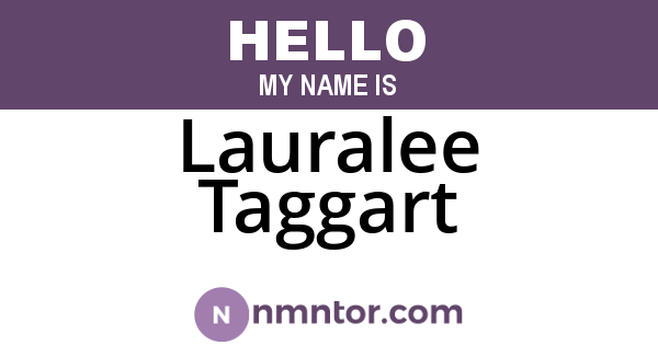 Lauralee Taggart