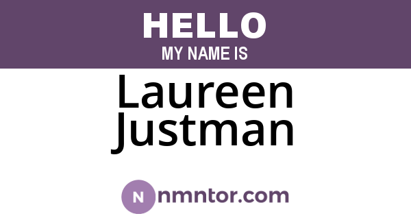 Laureen Justman