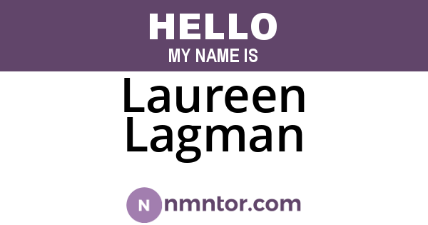 Laureen Lagman