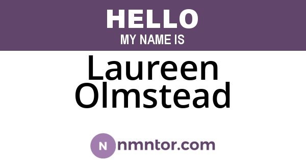 Laureen Olmstead