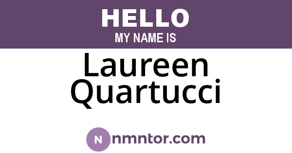 Laureen Quartucci