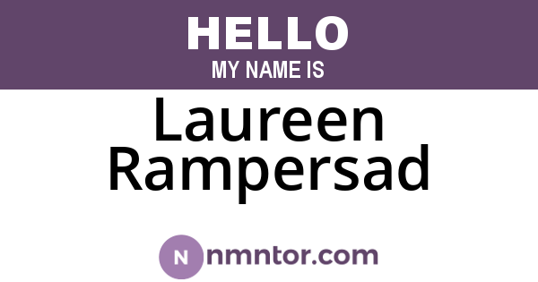 Laureen Rampersad