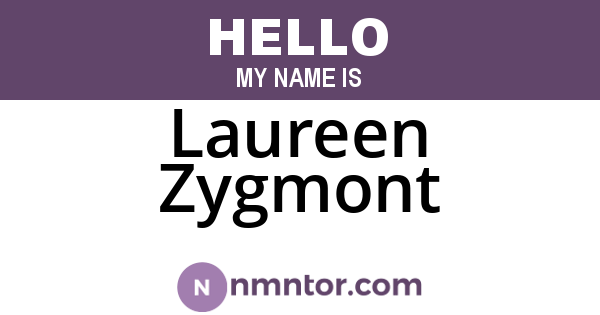Laureen Zygmont