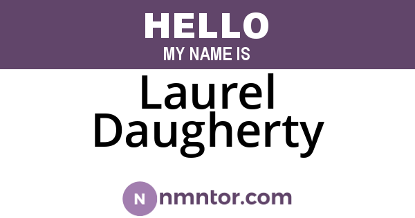 Laurel Daugherty