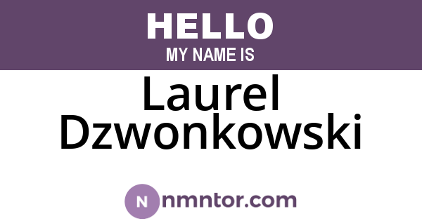 Laurel Dzwonkowski