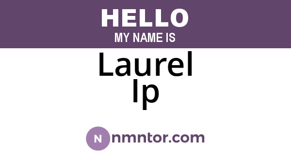 Laurel Ip