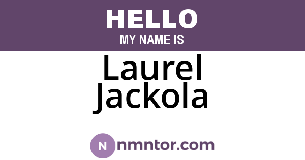 Laurel Jackola