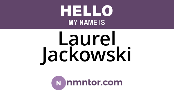 Laurel Jackowski