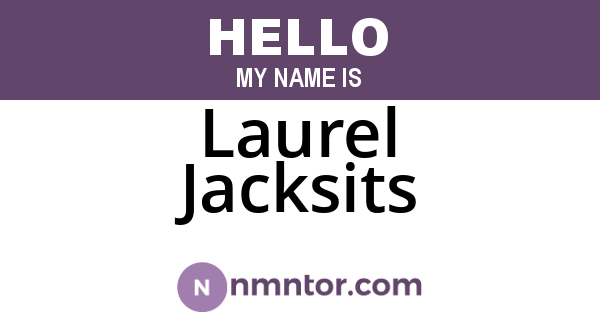 Laurel Jacksits