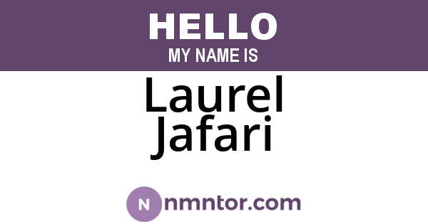 Laurel Jafari