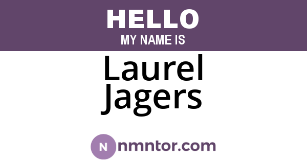 Laurel Jagers