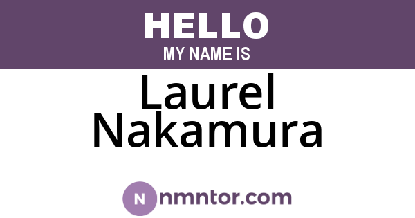 Laurel Nakamura